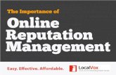 Online Reputation Management Basics for Small Business