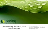 Developing modular Java applications
