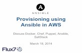 Provisioning using Ansible in AWS