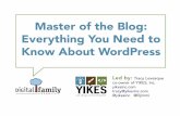 WordPress 101 - Digital Family Summit