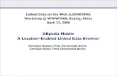 DBpedia Mobile: A Location-Enabled Linked Data Browser