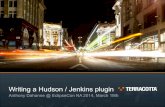 Writing a Jenkins / Hudson plugin