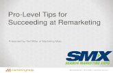Pro-Level Tips for Succeeding at Remarketing