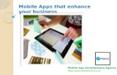 Mobile apps that enhance your business- NeotericUK