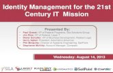 Identity Management for the 21st Century IT Mission