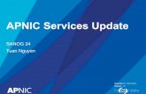 APNIC Update for SANOG 24