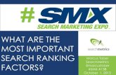 What are the Most Important Ranking Factors by Marcus Tober