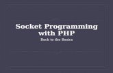Socket programming with php