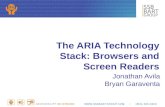 CSUN The ARIA Technology Stack Browsers and Screen Readers