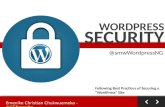 WordPress Security - #smwWordPressNG 2014