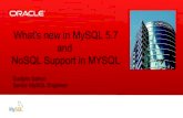 Mysql User Camp : 20th June - Mysql New Features