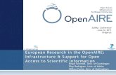 OpenAIRE at EARMA Conference, June 2011