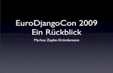 EuroDjangoCon 2009 - Ein Rückblick