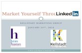 Market Yourself Through LinkedIn - KMG Presentation (1/23/14)