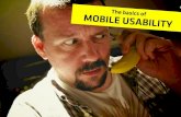 The basics of mobile usability