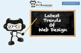 Latest Trends of Webdesign