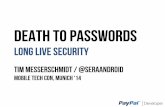 Death To Passwords