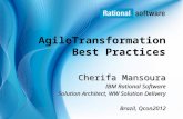 Agile transformation best practices