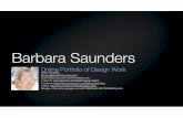 Barbara Saunders |  Portfolio of Design Work