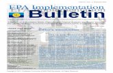 EPA Implementation Bulletin-May-June 2011