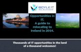 Relocating to Ireland in 2014