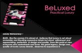 beLuxed the Luxury lending service idea