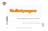 Bulletpages Investor Pitch