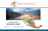 SilverCrest Mines | Corporate Presentation | October 2012