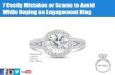 7 Costly Mistakes or Scams to Avoid While Buying an Engagement Ring