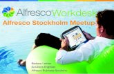 Alfresco Workdesk Stockholm Meetup