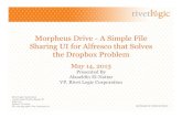Morpheus Drive – A Simple File Sharing UI for Alfresco that Solves the Dropbox Problem