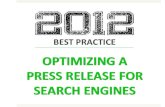 2012 SEO For Press Releases