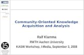 KASW'08 - Invited Talk