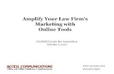 Amplify Your Law Firm's Marketing with Online Tools