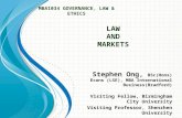 Mba1034 cg law ethics week 9 law & markets  2013