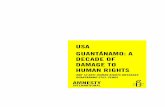GUANTÁNAMO: A DECADE OF DAMAGE TO HUMAN RIGHTS