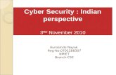 Indian perspective of cyber security