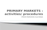 Primary markets eligibility norms