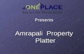 Amrapali Property Platter