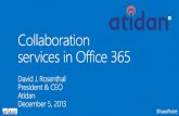 Collaboration Services in Microsoft Office 365 from Atidan