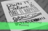 GIP - Backwards planning & strategy planning tier 2