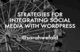 Strategies for Integrating Social Media with WordPress