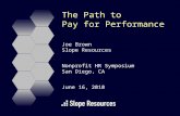 Path to pay for performance