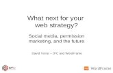 What Next For Your Web Strategy