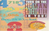 Turn on the Human Calculator in you