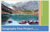 Ravi Sehgal Geography Five Project Spring 11 63650