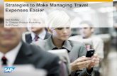 Strategies to Make Managing Travel Expenses Easier – SAP Cloud for Travel and Expense