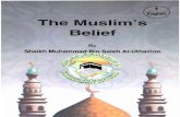 THE MUSLIM'S BELIEF