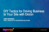 DIY Tactics for Driving Business to Your Website with Ektron