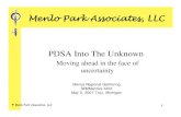 PDSA into the Unknown